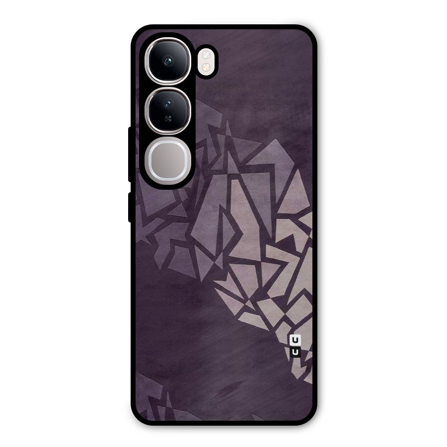 Fine Abstract Metal Back Case for Vivo Y300