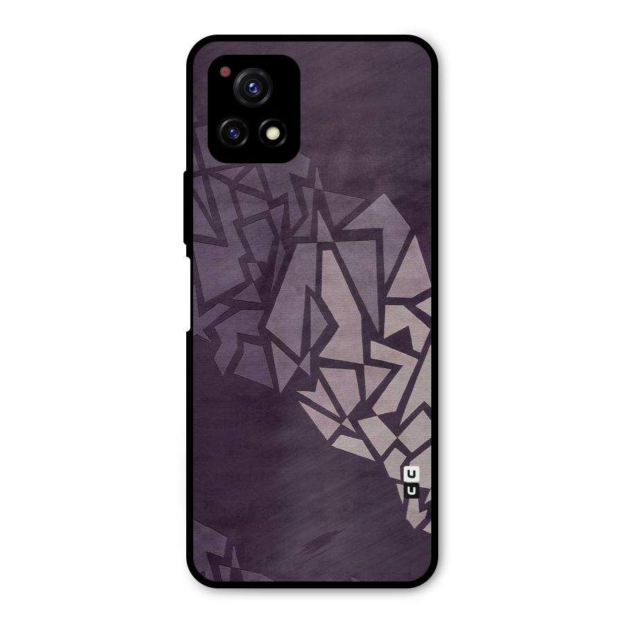 Fine Abstract Metal Back Case for Vivo Y72 5G