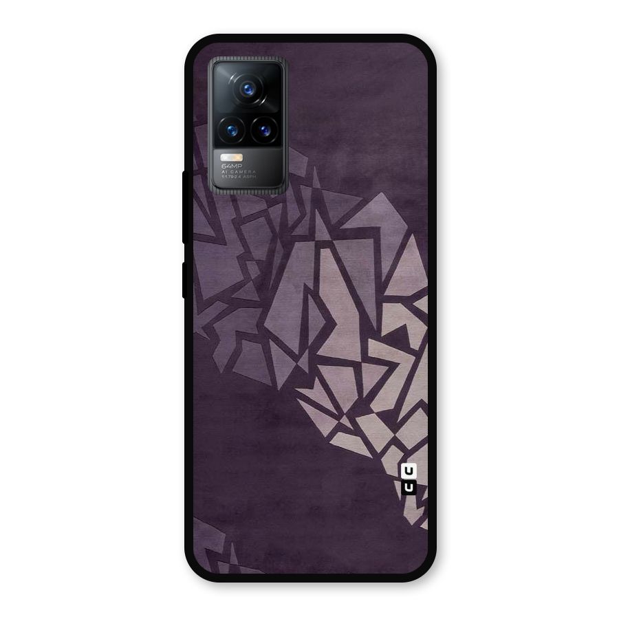 Fine Abstract Metal Back Case for Vivo Y73