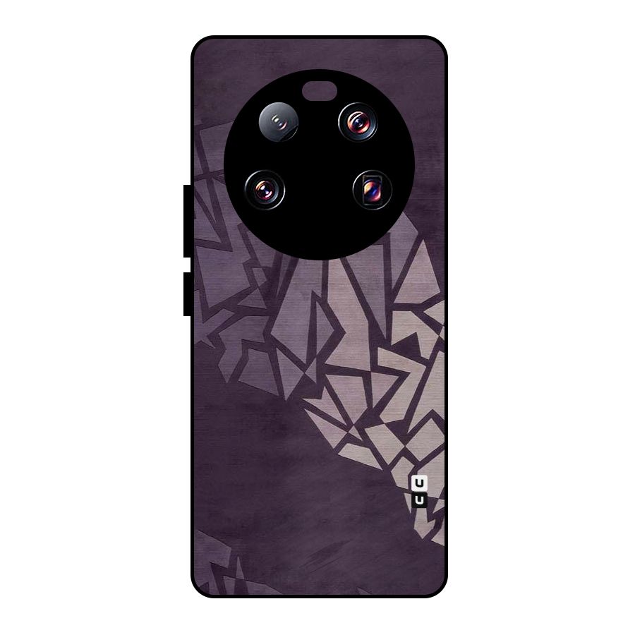 Fine Abstract Metal Back Case for Xiaomi 13 Ultra