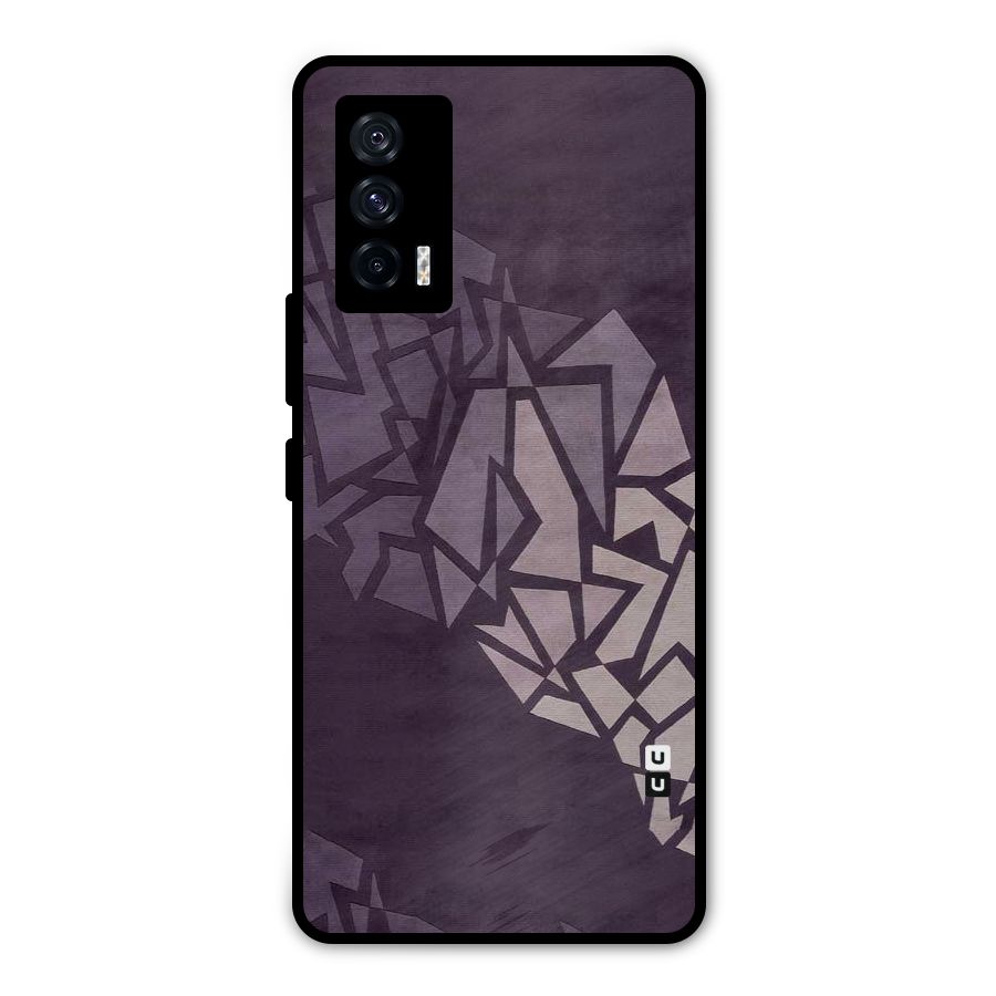 Fine Abstract Metal Back Case for iQOO 7 5G