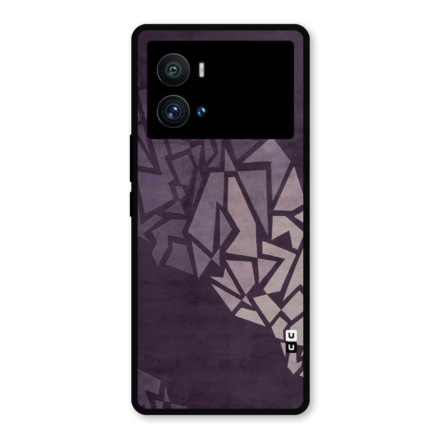 Fine Abstract Metal Back Case for iQOO 9 Pro