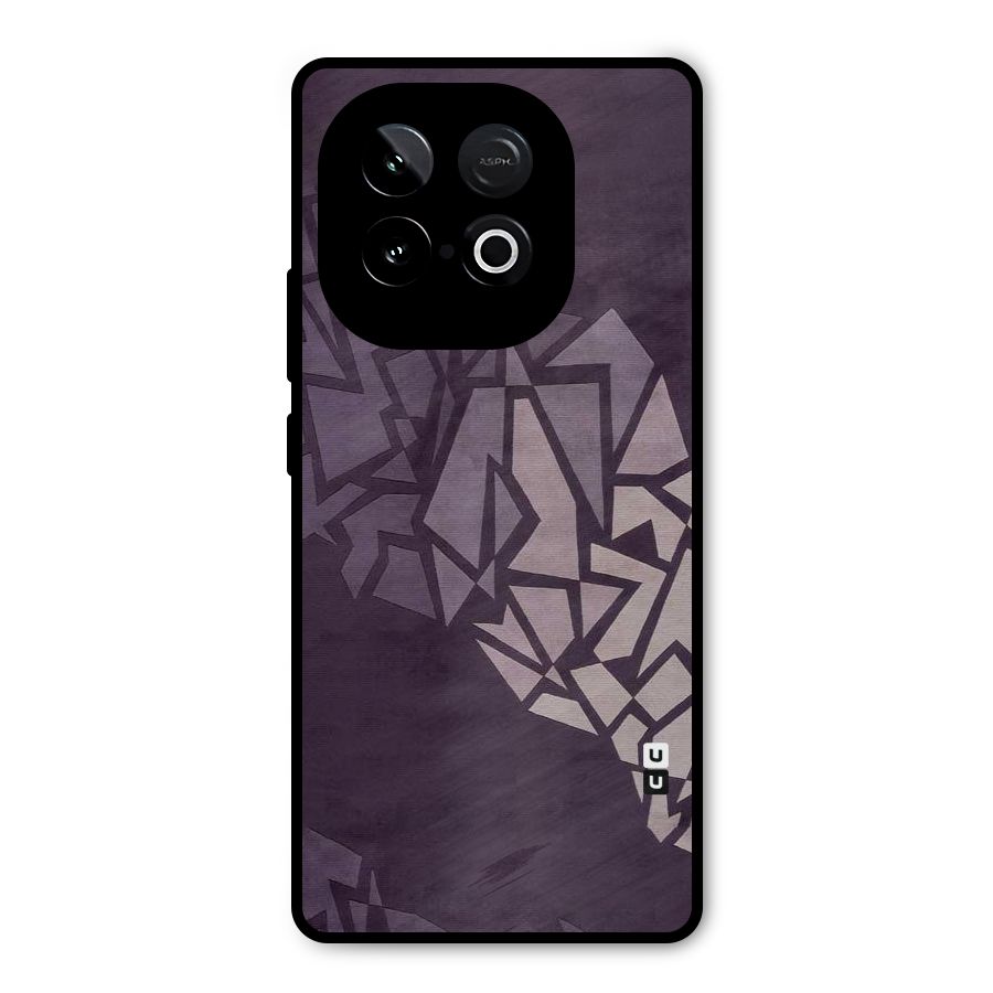 Fine Abstract Metal Back Case for iQOO Neo 10
