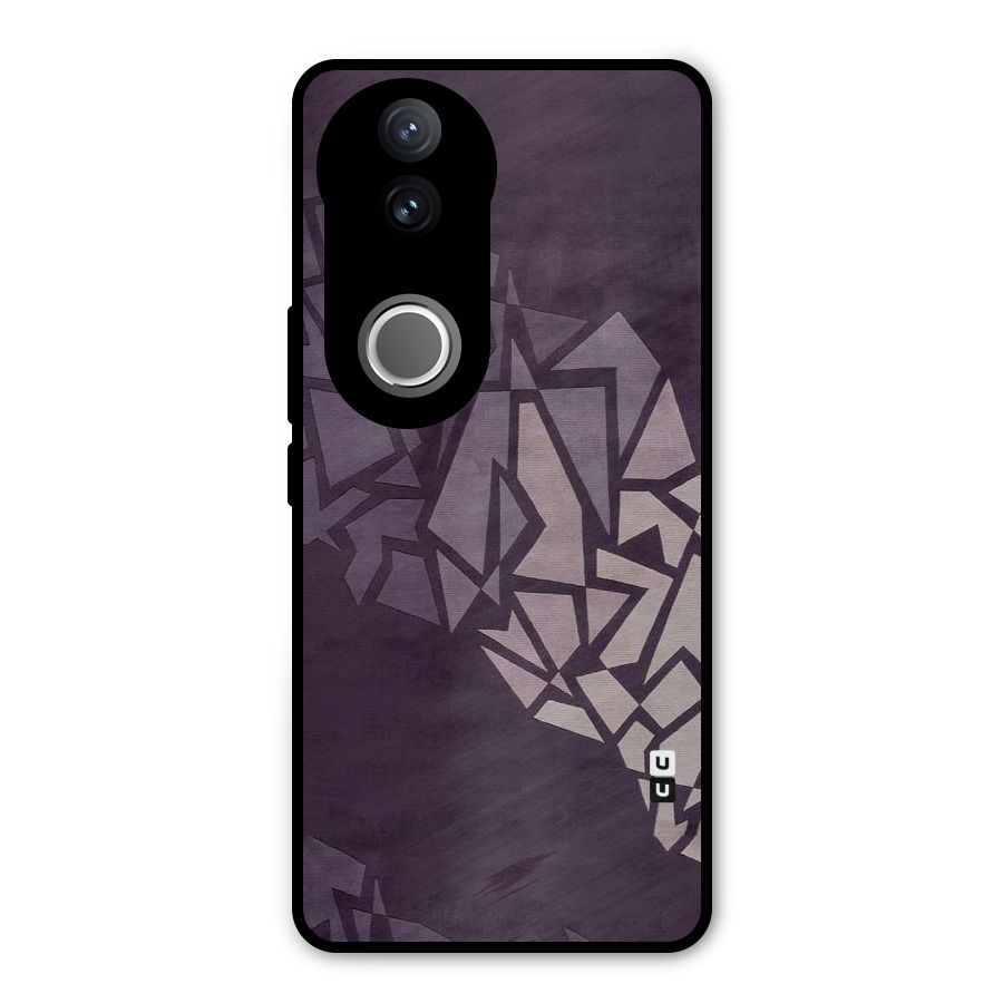 Fine Abstract Metal Back Case for iQOO Z10R