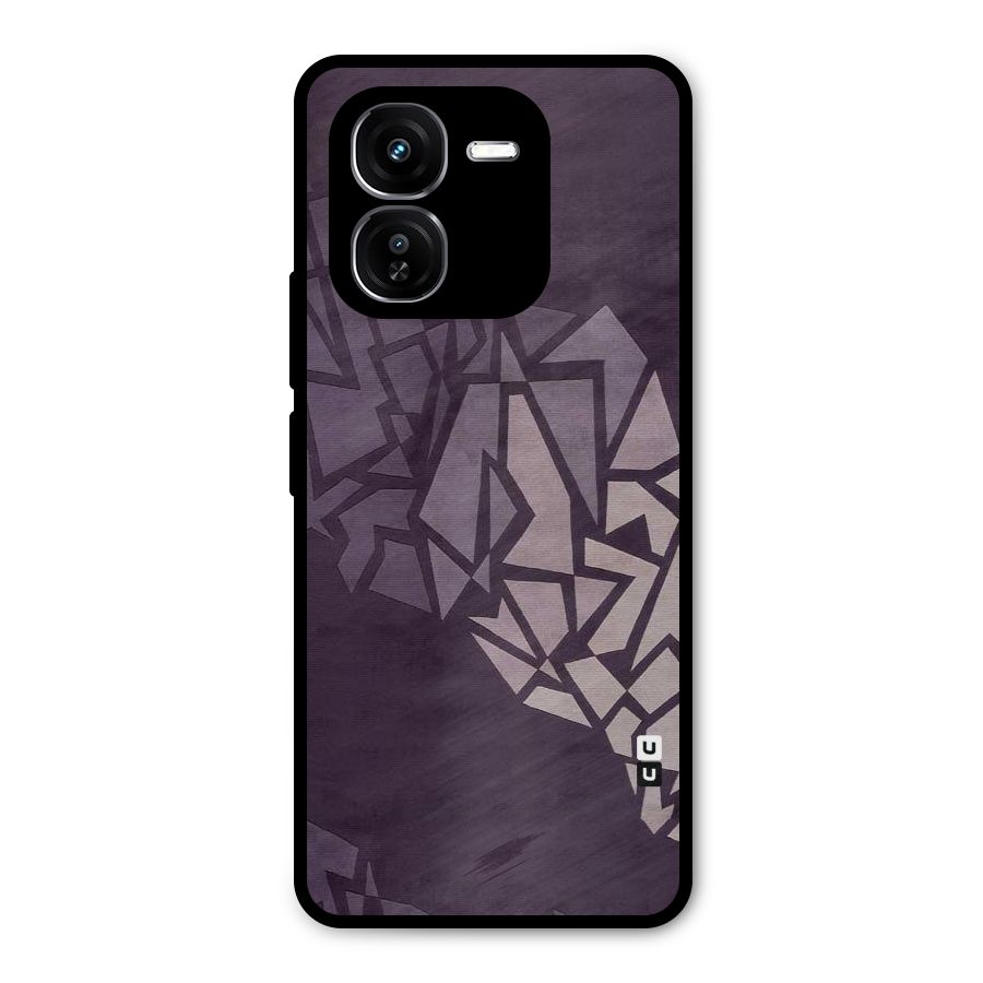 Fine Abstract Metal Back Case for iQOO Z9x