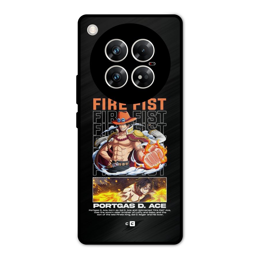 Fire Fist Ace Metal Back Case for Infinix Zero 40 5G