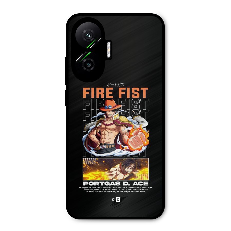 Fire Fist Ace Metal Back Case for Poco F7