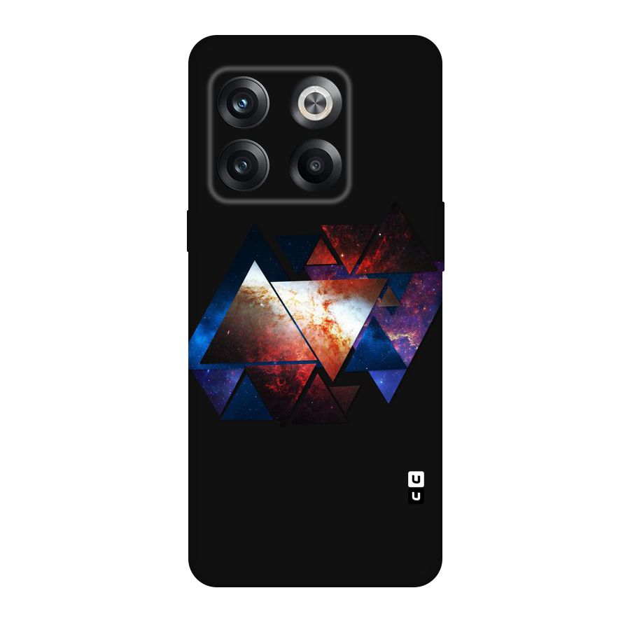 Fire Galaxy Triangles Original Polycarbonate Back Case for OnePlus 10T