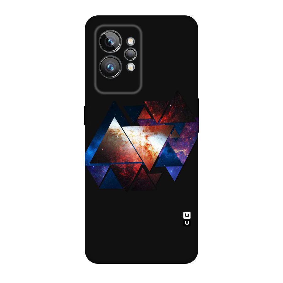 Fire Galaxy Triangles Original Polycarbonate Back Case for Realme GT2 Pro