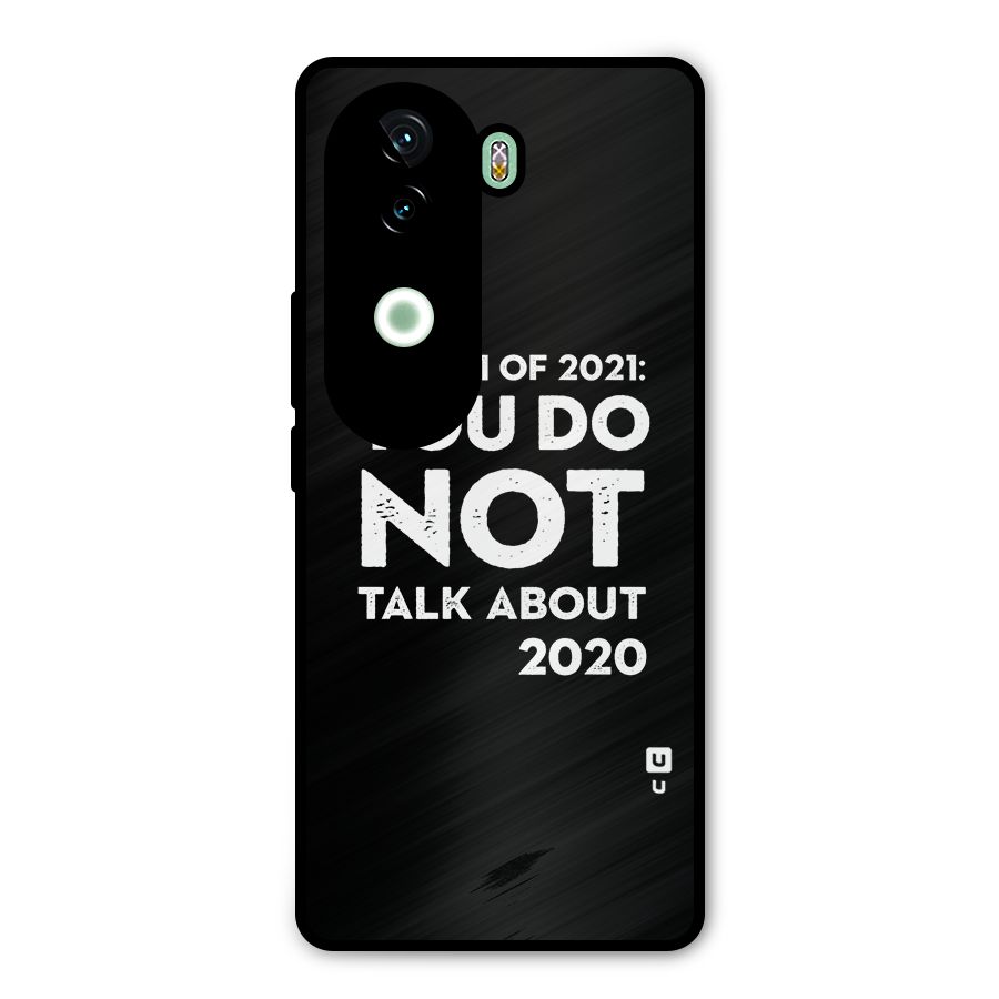 First Rule of 2021 Metal Back Case for iQOO Z9s