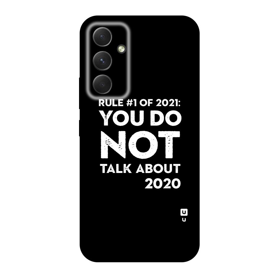 First Rule of 2021 Original Polycarbonate Back Case for Galaxy A54