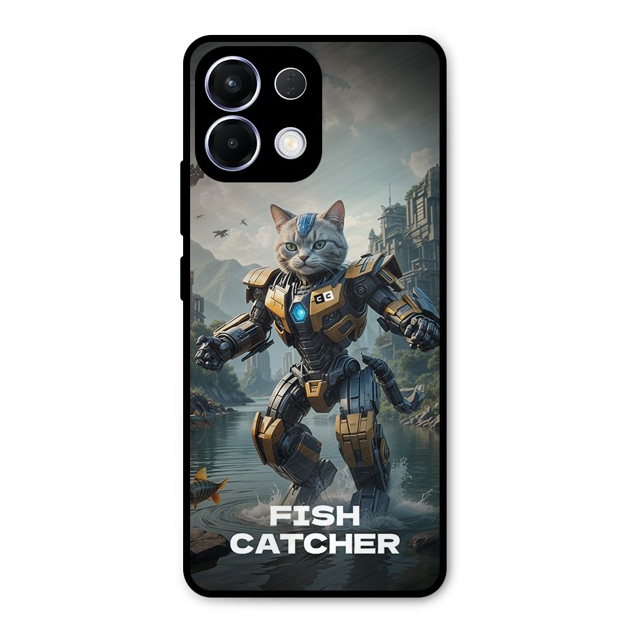 Fish Catcher Metal Back Case for Oppo K13
