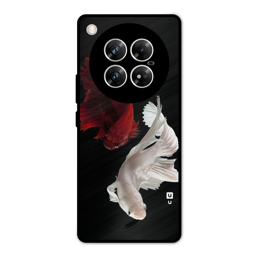 Fish Design Metal Back Case for Infinix Zero 40 5G