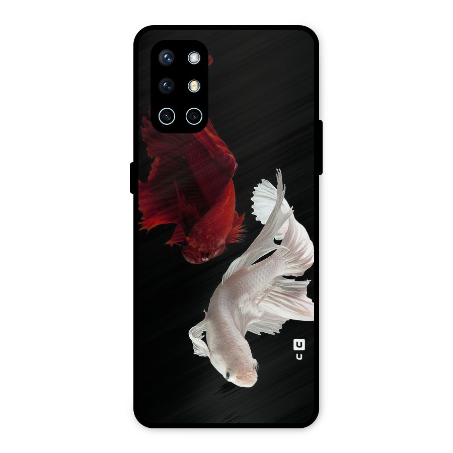 Fish Design Metal Back Case for OnePlus 9R