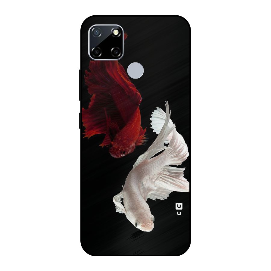 Fish Design Metal Back Case for Realme Narzo 20