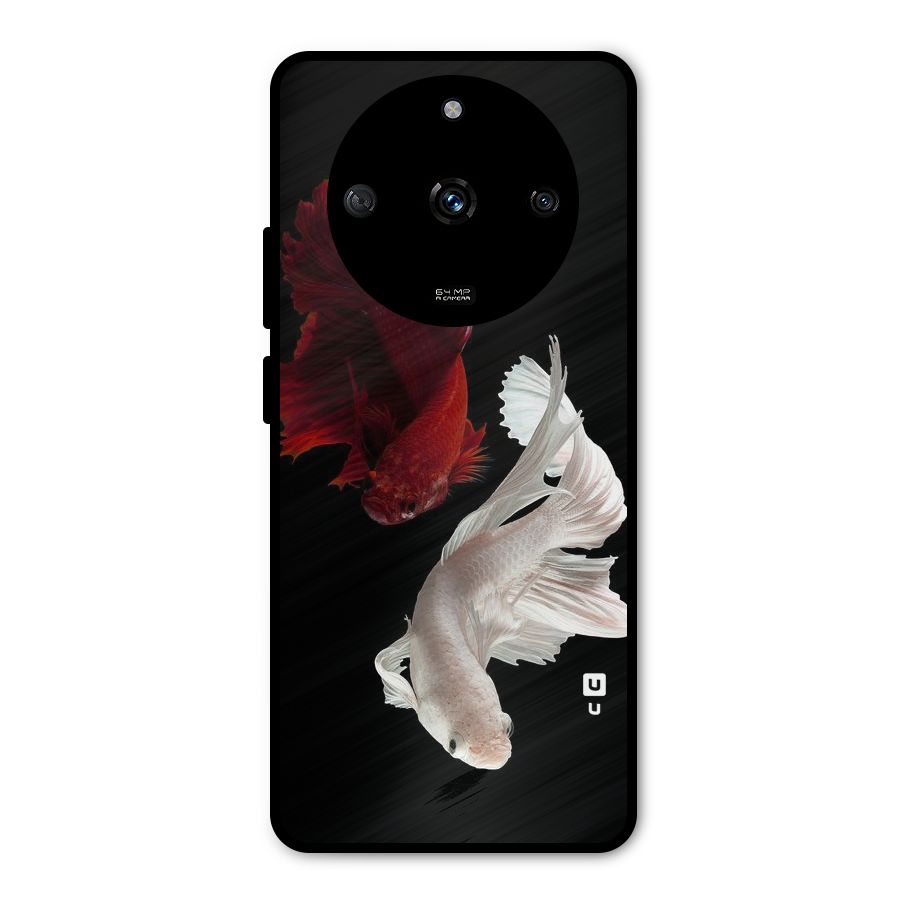 Fish Design Metal Back Case for Realme Narzo 60 5G