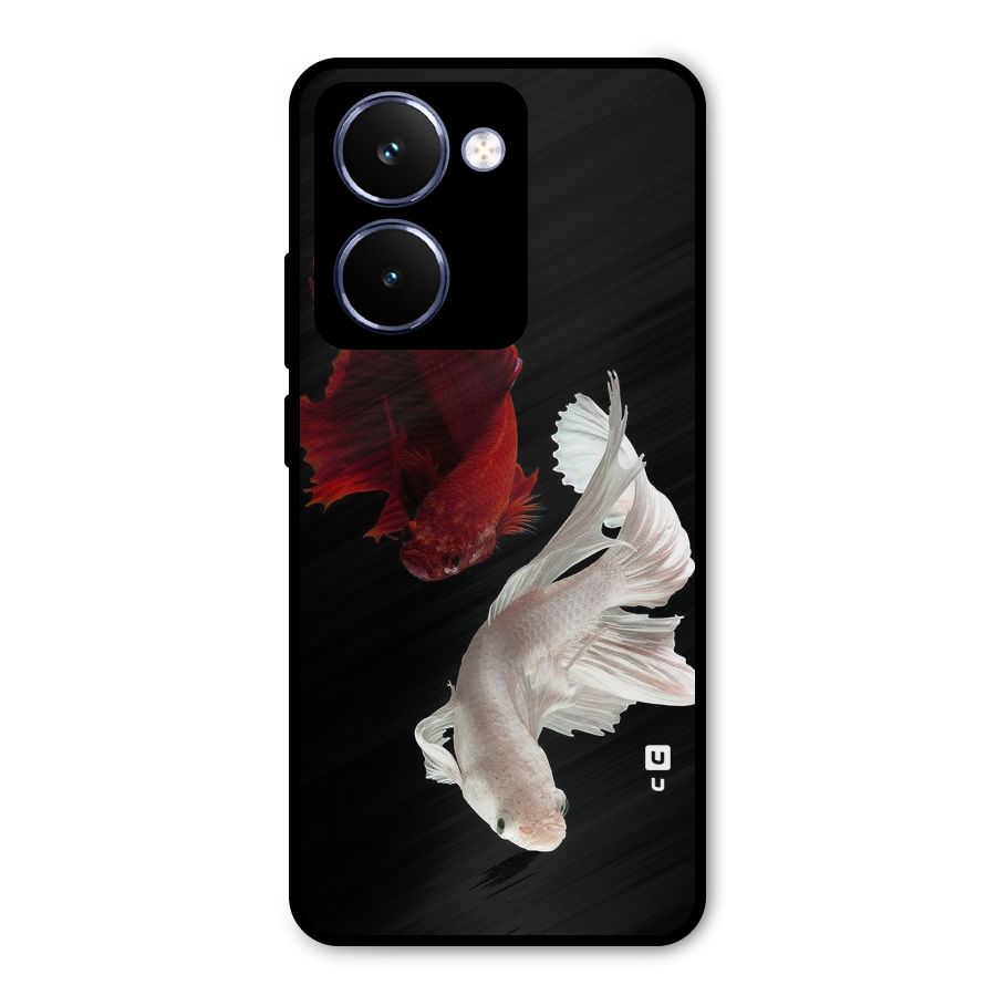 Fish Design Metal Back Case for Realme P3 Ultra