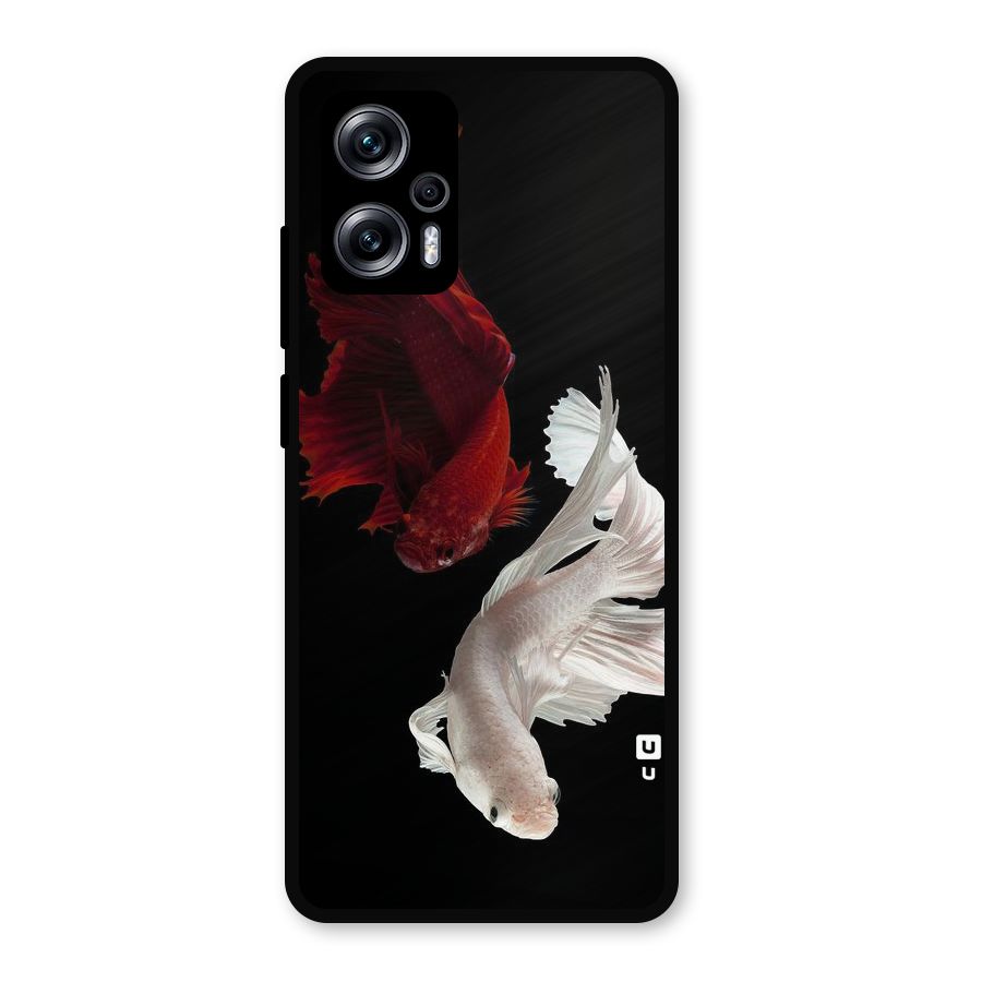 Fish Design Metal Back Case for Redmi K50i