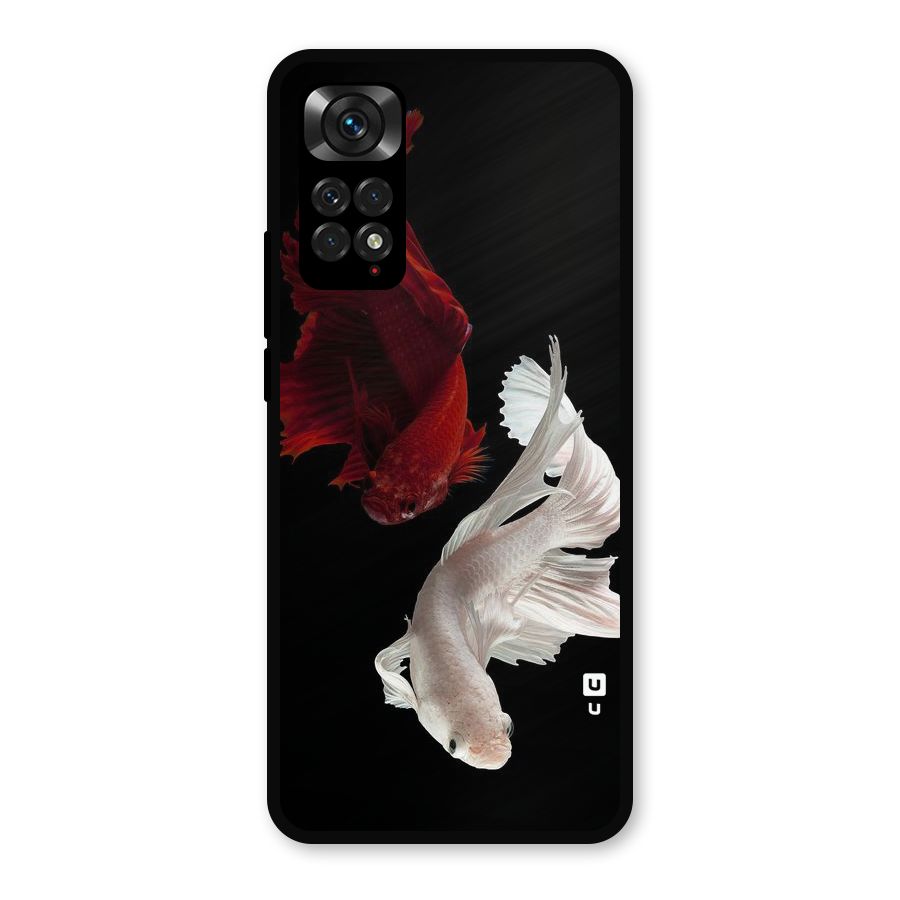 Fish Design Metal Back Case for Redmi Note 11s