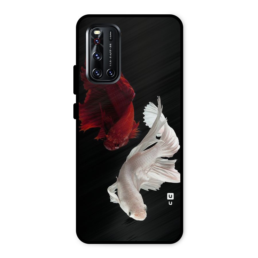 Fish Design Metal Back Case for Vivo V19