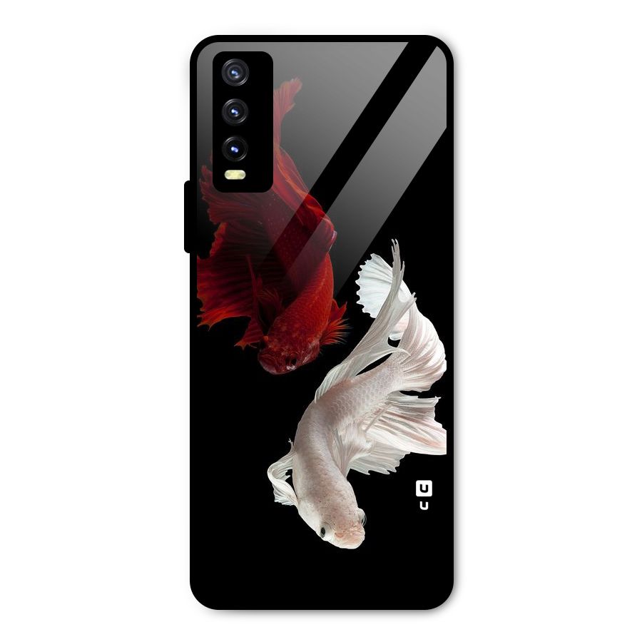 Fish Design Metal Back Case for Vivo Y20