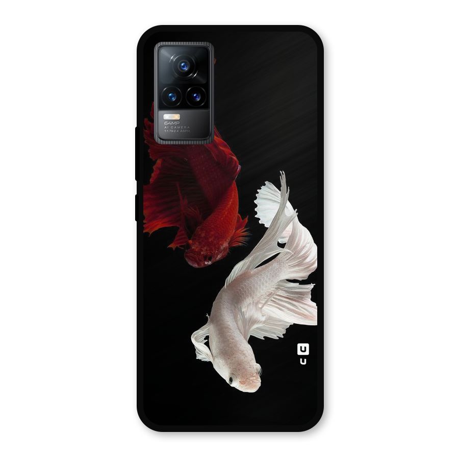Fish Design Metal Back Case for Vivo Y73