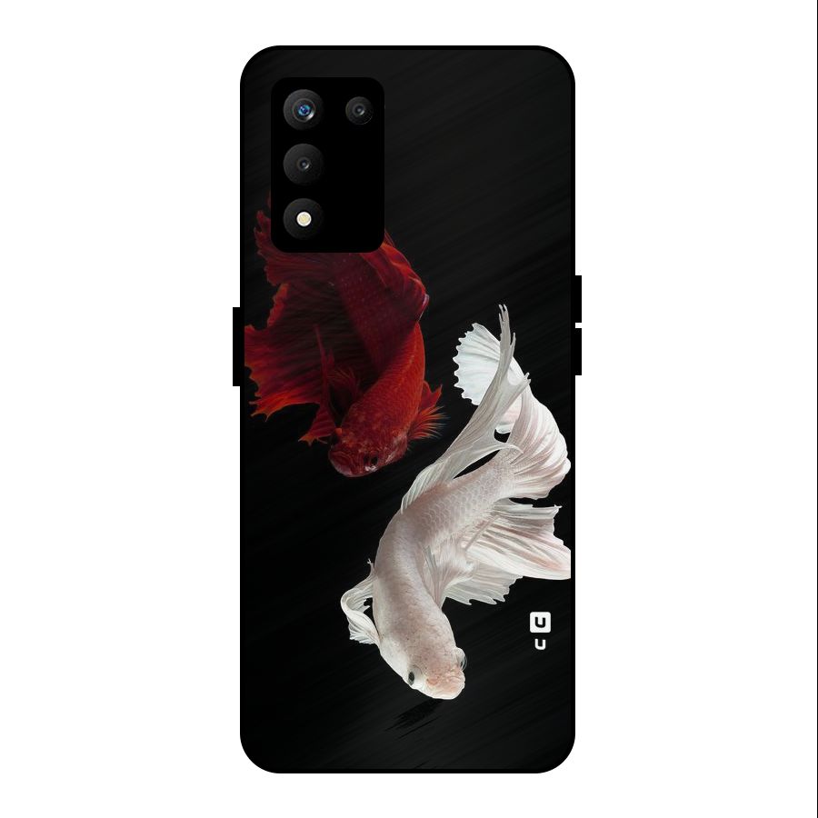 Fish Design Metal Back Case for realme 9 5G SE