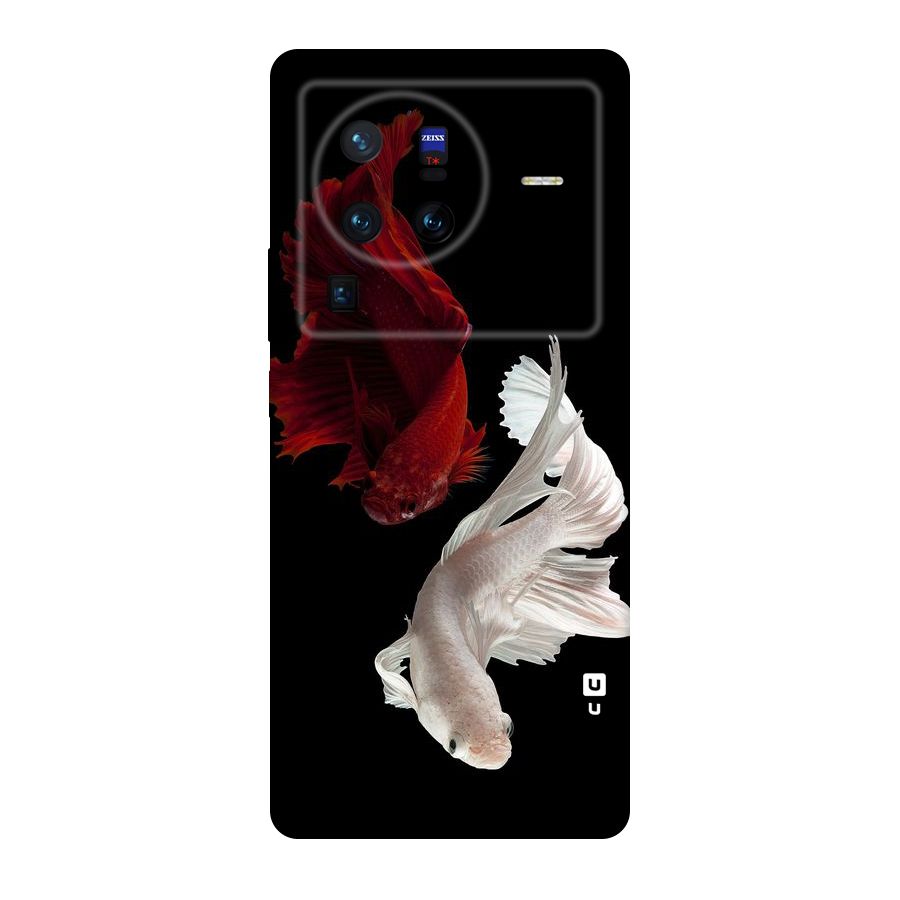 Fish Design Original Polycarbonate Back Case for Vivo X80