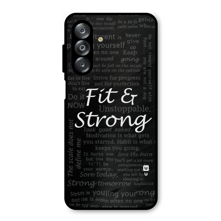 Fit And Strong Metal Back Case for Galaxy A26