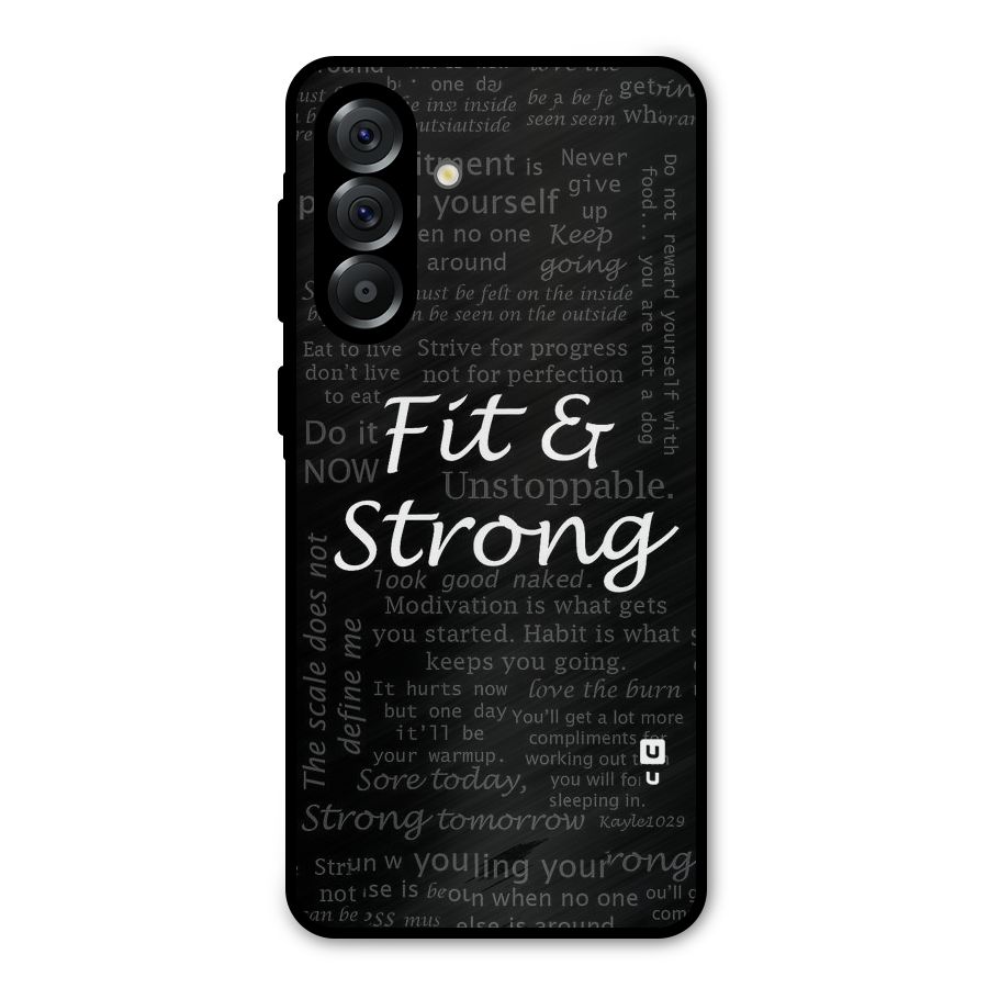 Fit And Strong Metal Back Case for Galaxy A56