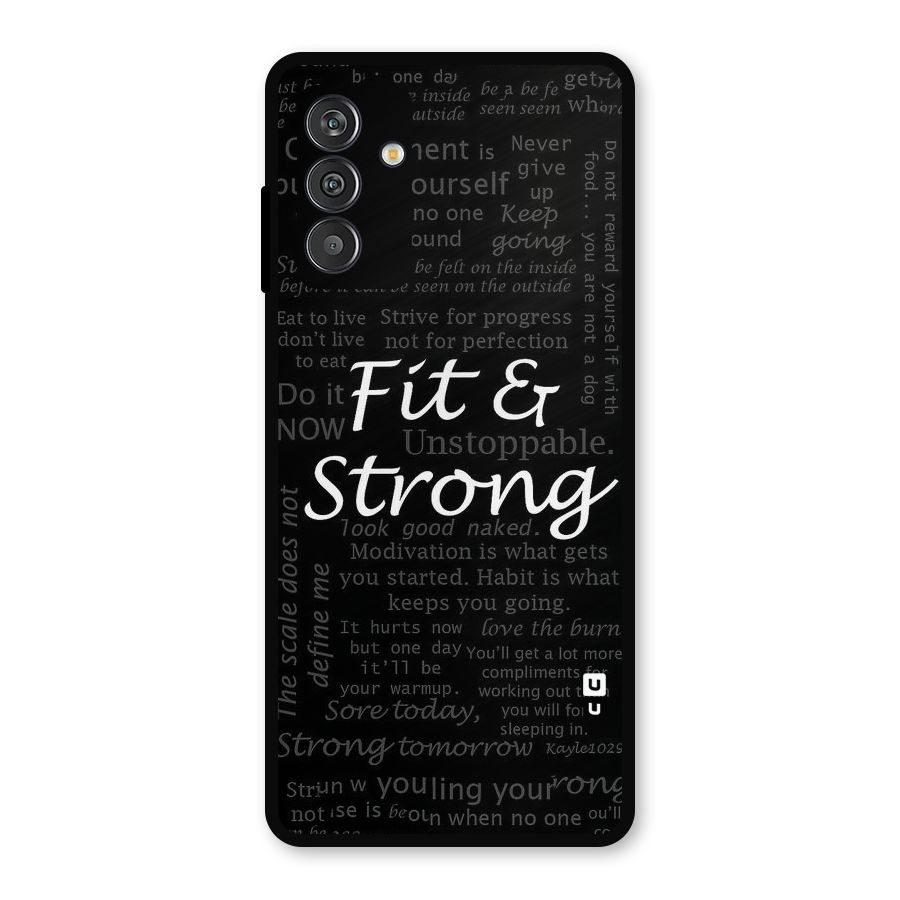 Fit And Strong Metal Back Case for Galaxy F13