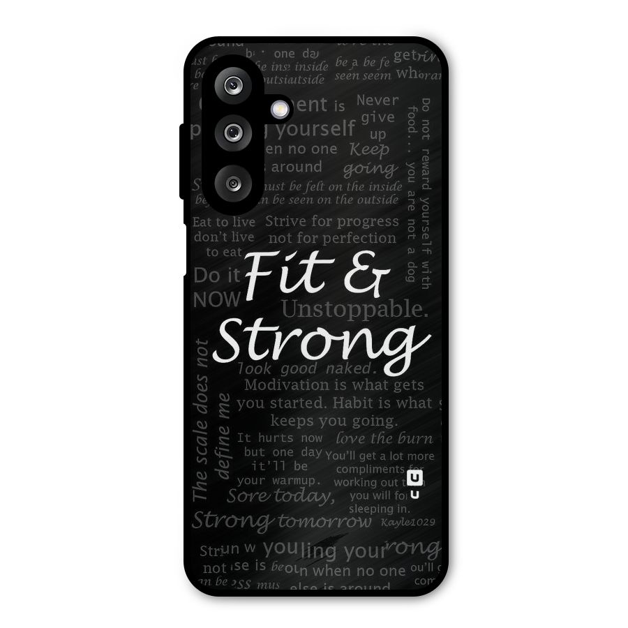 Fit And Strong Metal Back Case for Galaxy M36