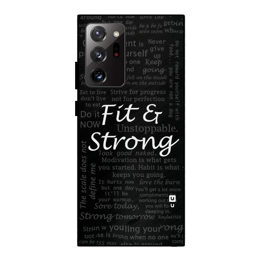 Fit And Strong Metal Back Case for Galaxy Note 20 Ultra
