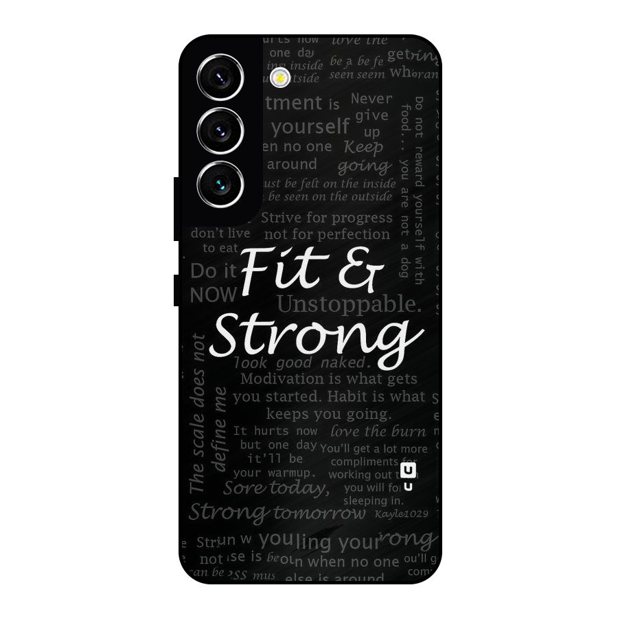 Fit And Strong Metal Back Case for Galaxy S22 5G