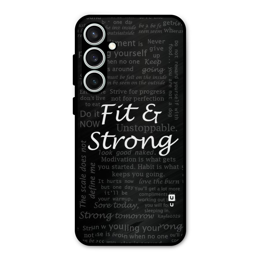 Fit And Strong Metal Back Case for Galaxy S23 FE