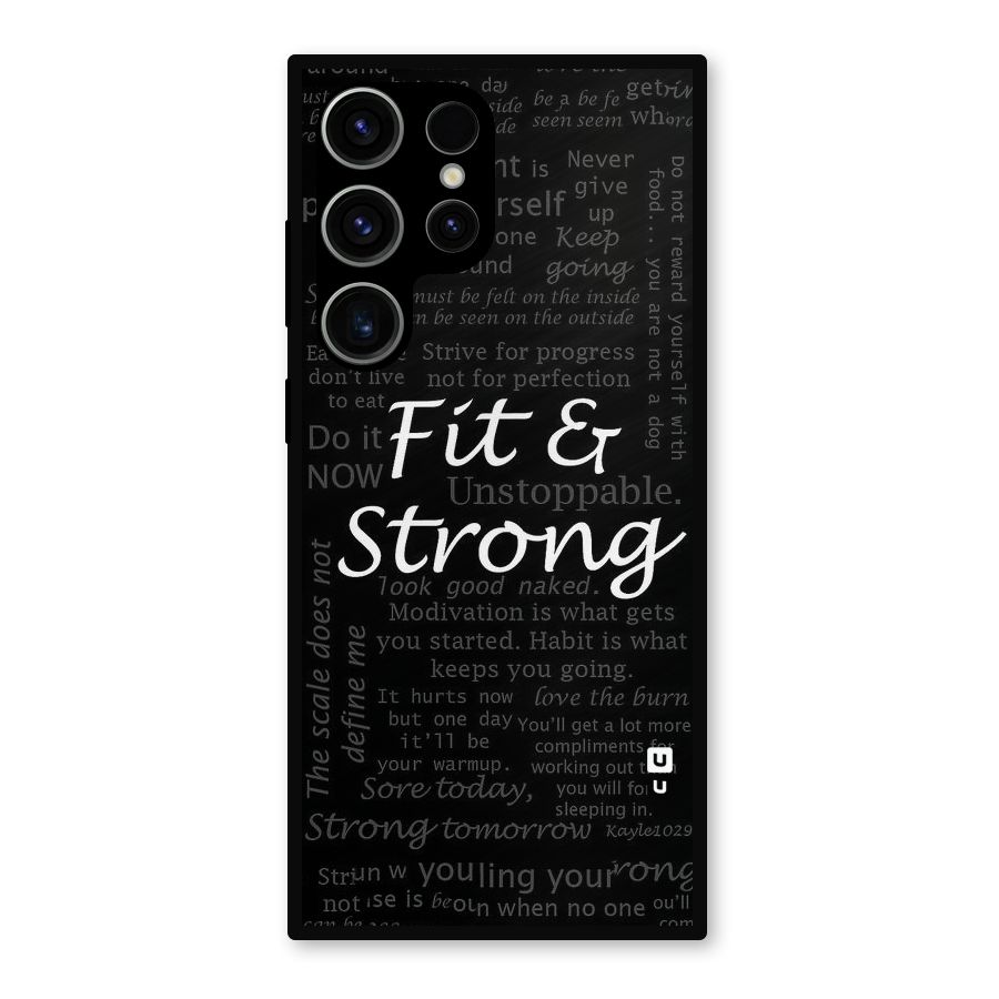 Fit And Strong Metal Back Case for Galaxy S23 Ultra