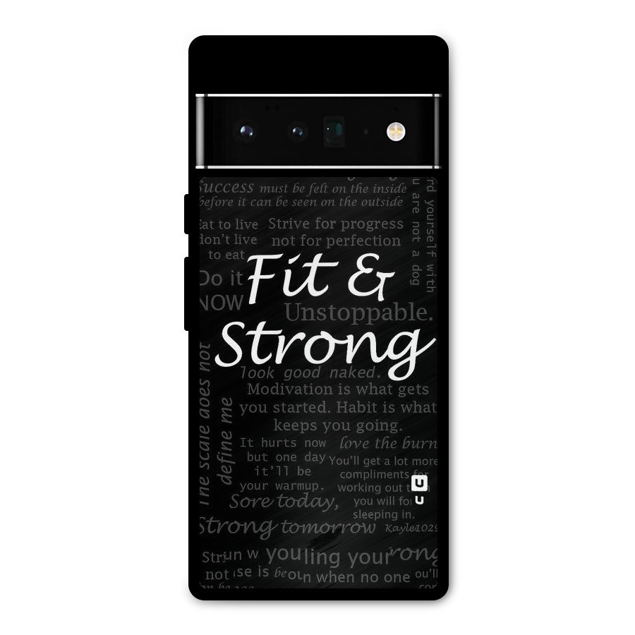 Fit And Strong Metal Back Case for Google Pixel 6 Pro