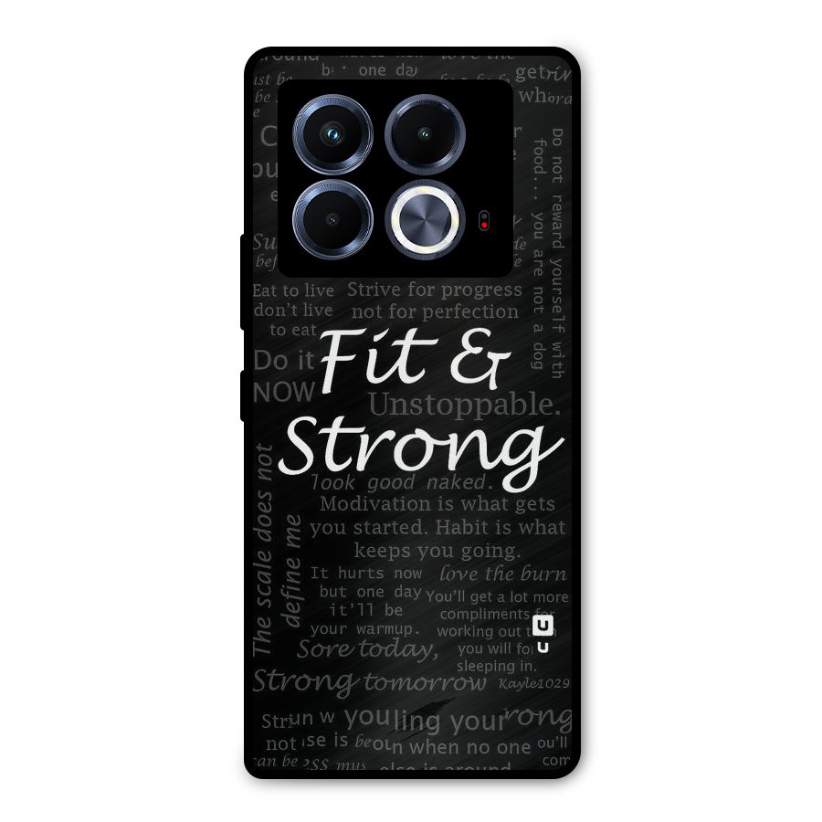 Fit And Strong Metal Back Case for Infinix Note 40 5G
