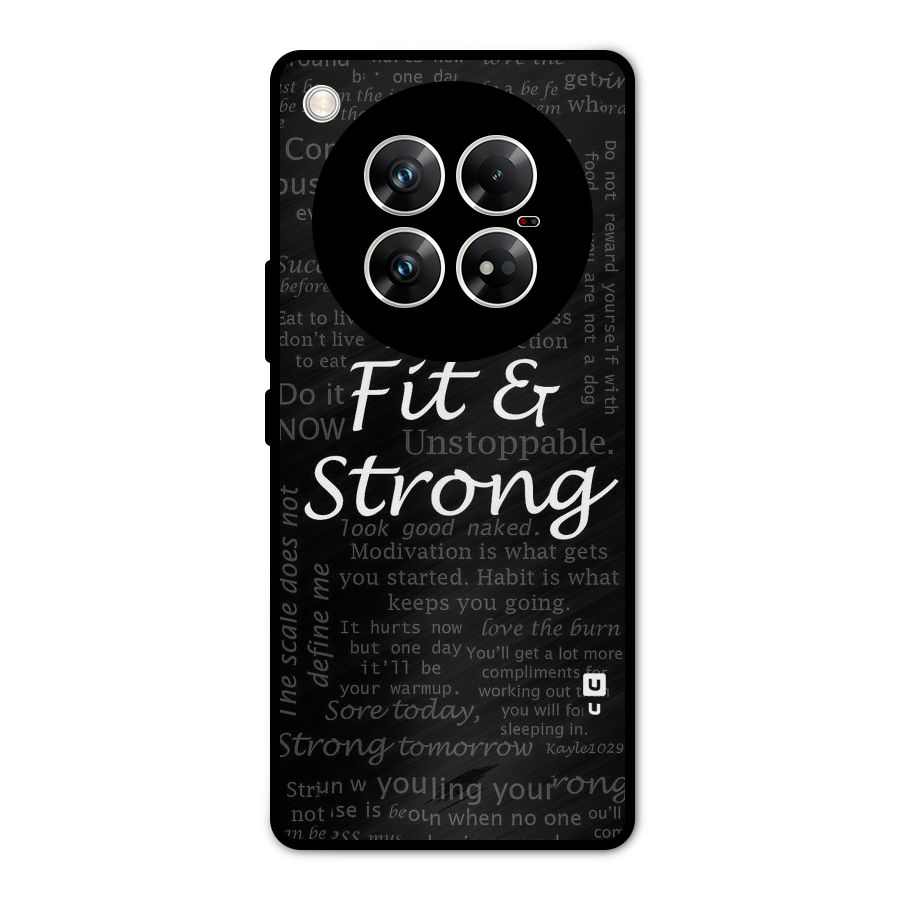 Fit And Strong Metal Back Case for Infinix Zero 40 5G
