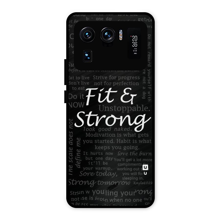 Fit And Strong Metal Back Case for Mi 11 Ultra