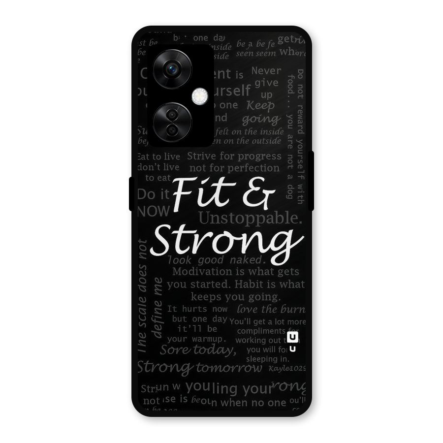 Fit And Strong Metal Back Case for OnePlus Nord CE 3 Lite