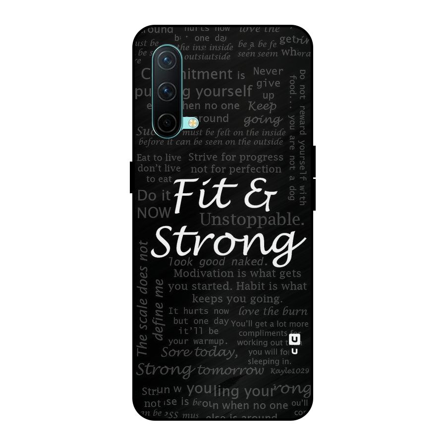 Fit And Strong Metal Back Case for OnePlus Nord CE 5G