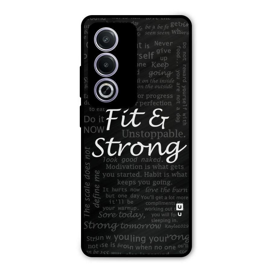 Fit And Strong Metal Back Case for Oppo K12x