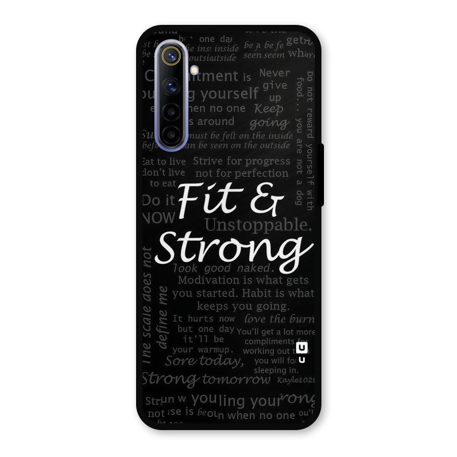 Fit And Strong Metal Back Case for Realme 6