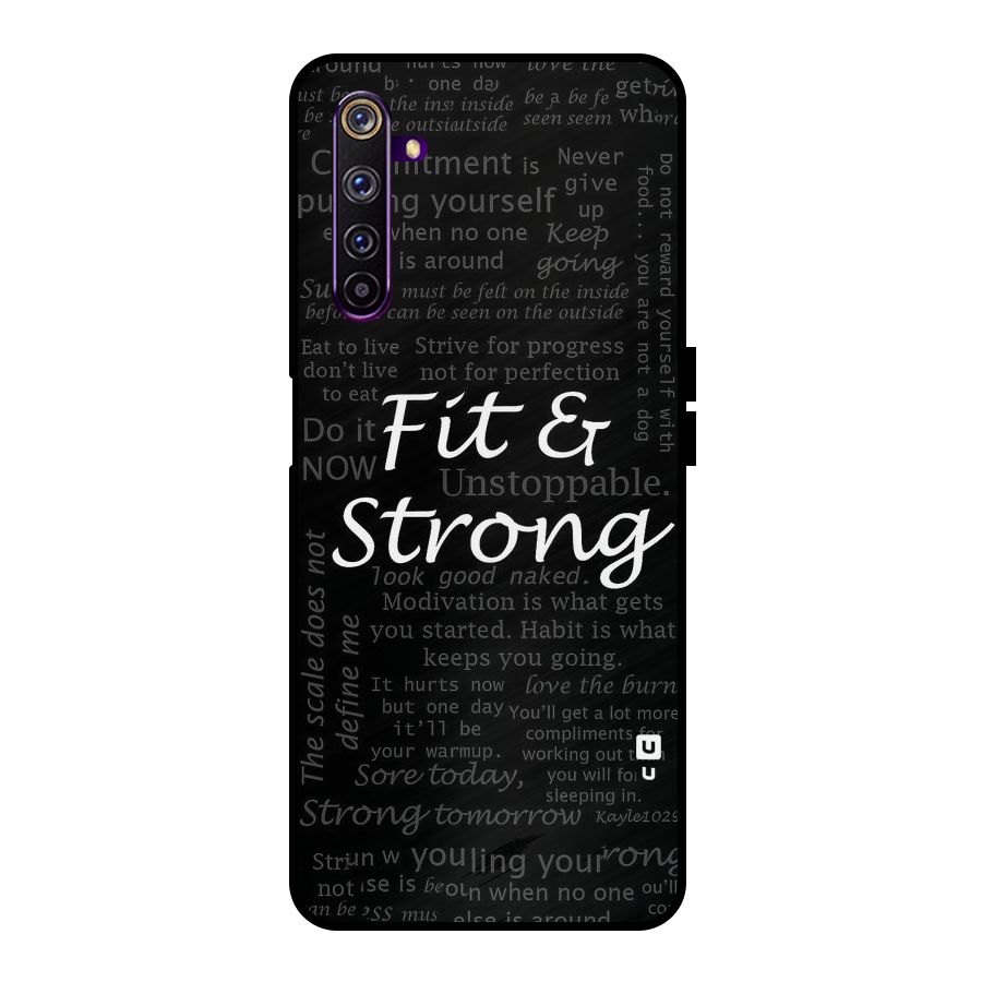 Fit And Strong Metal Back Case for Realme 6 Pro