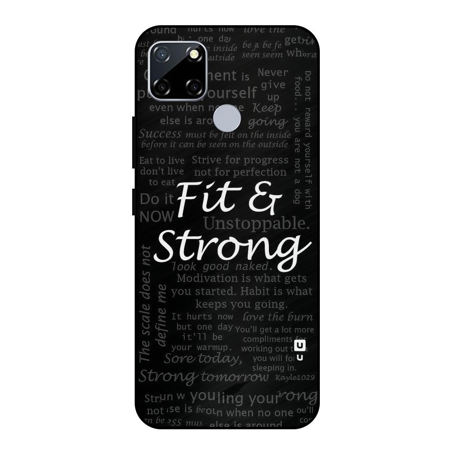 Fit And Strong Metal Back Case for Realme Narzo 20