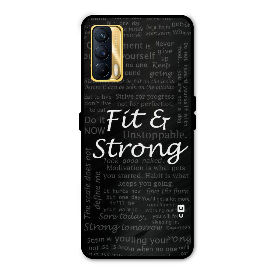 Fit And Strong Metal Back Case for Realme X7