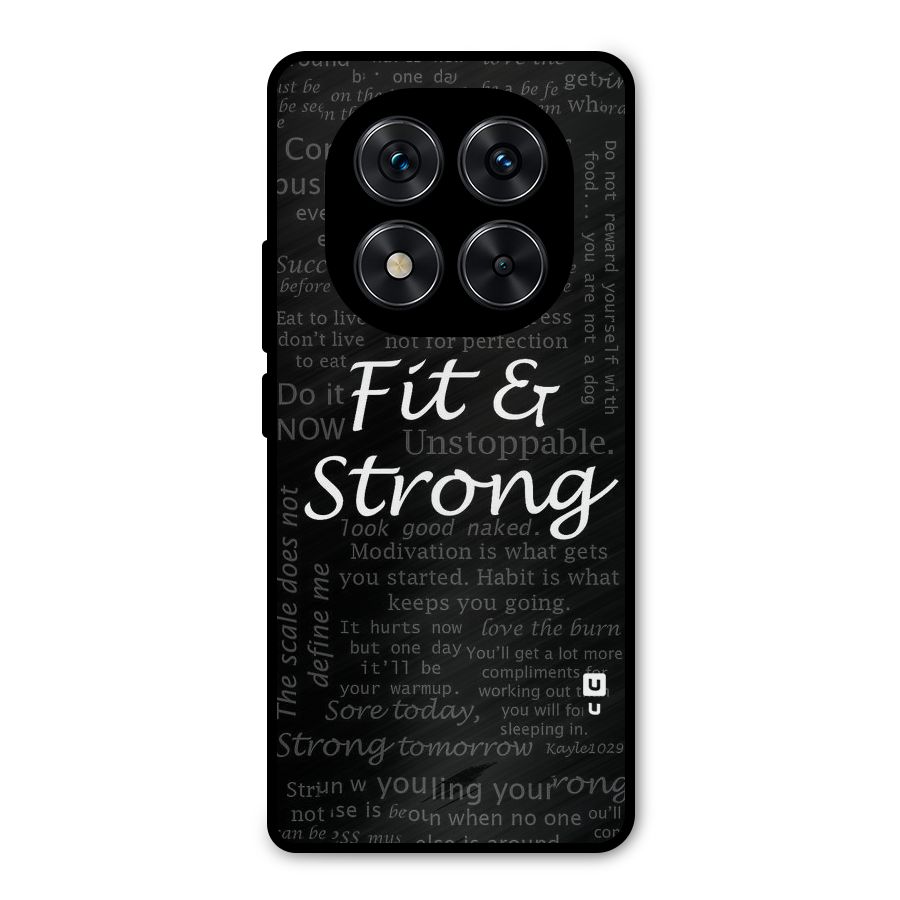 Fit And Strong Metal Back Case for Redmi Note 14 Pro 5G
