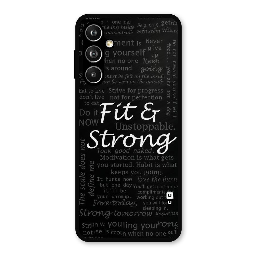 Fit And Strong Metal Back Case for Samsung Galaxy M54