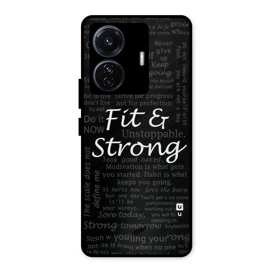 Fit And Strong Metal Back Case for Vivo T1 Pro